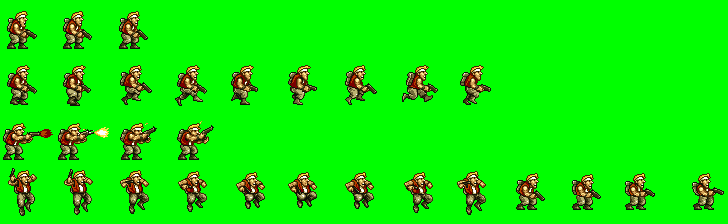 metal slug sprites